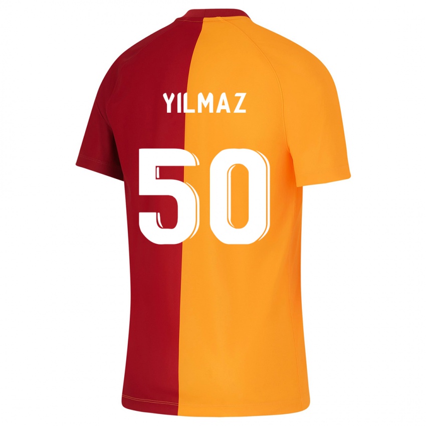 Hombre Camiseta Jankat Yılmaz #50 Naranja 1ª Equipación 2023/24 La Camisa