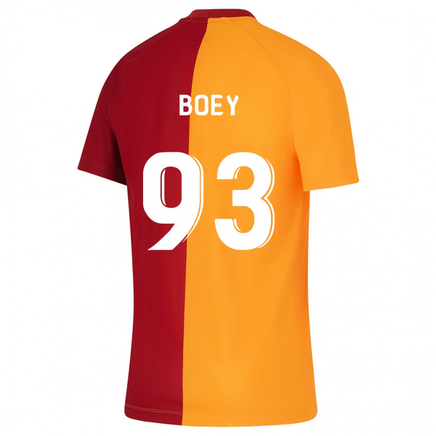 Hombre Camiseta Sacha Boey #93 Naranja 1ª Equipación 2023/24 La Camisa