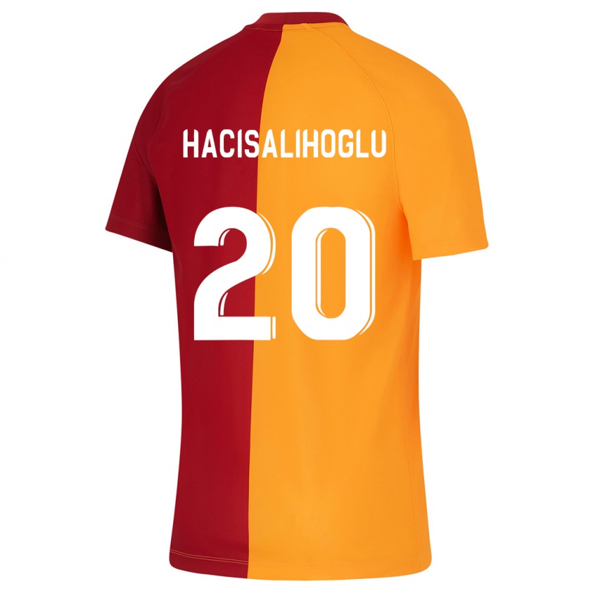 Hombre Camiseta Arda Hacisalihoglu #20 Naranja 1ª Equipación 2023/24 La Camisa