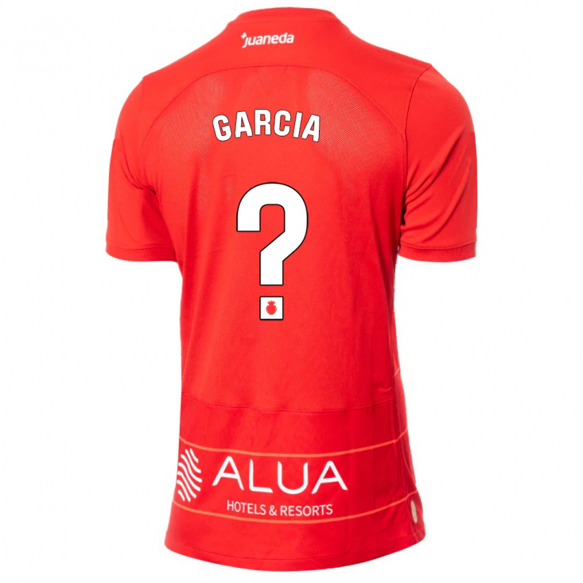Hombre Camiseta Dani García #0 Rojo 1ª Equipación 2023/24 La Camisa