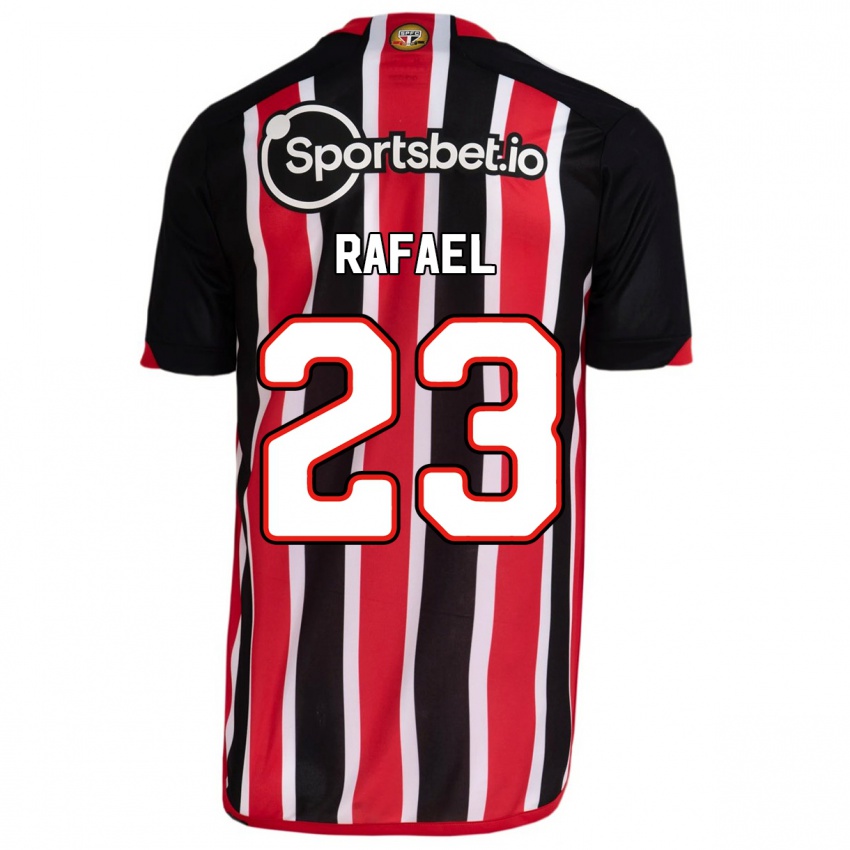 Hombre Camiseta Rafael #23 Azul Rojo 2ª Equipación 2023/24 La Camisa