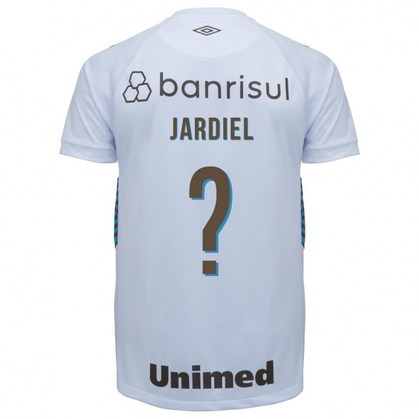 Hombre Camiseta Jardiel #0 Blanco 2ª Equipación 2023/24 La Camisa