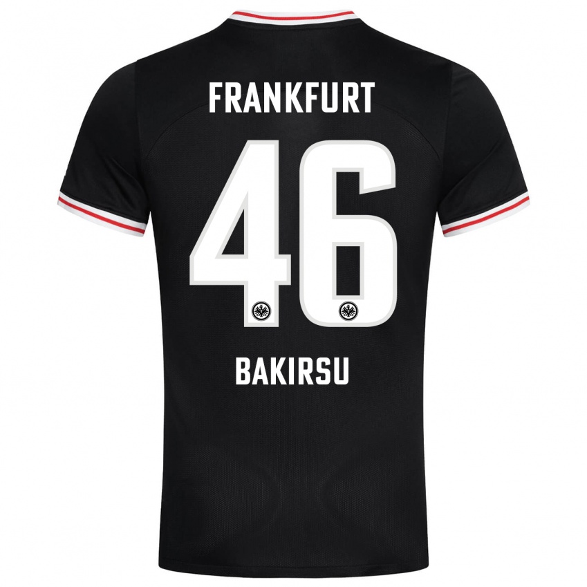 Hombre Camiseta Hüseyin Bakirsu #46 Negro 2ª Equipación 2023/24 La Camisa