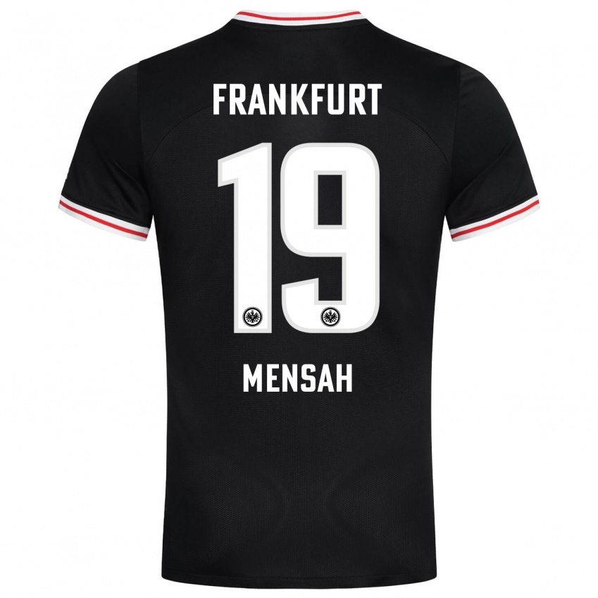 Hombre Camiseta Keziah Oteng-Mensah #19 Negro 2ª Equipación 2023/24 La Camisa