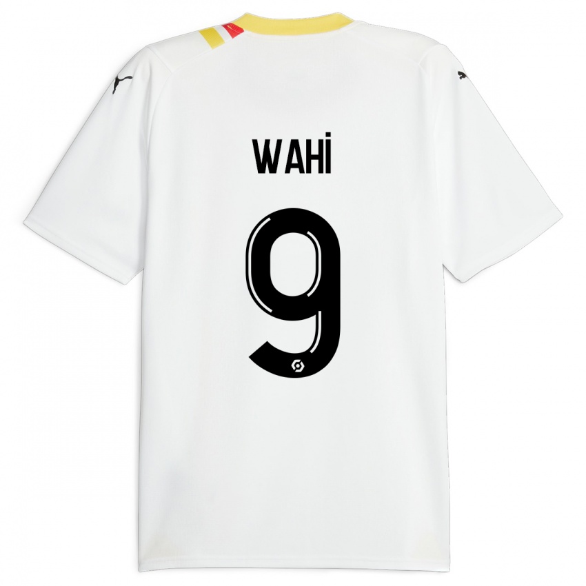 Hombre Camiseta Elye Wahi #9 Negro 2ª Equipación 2023/24 La Camisa