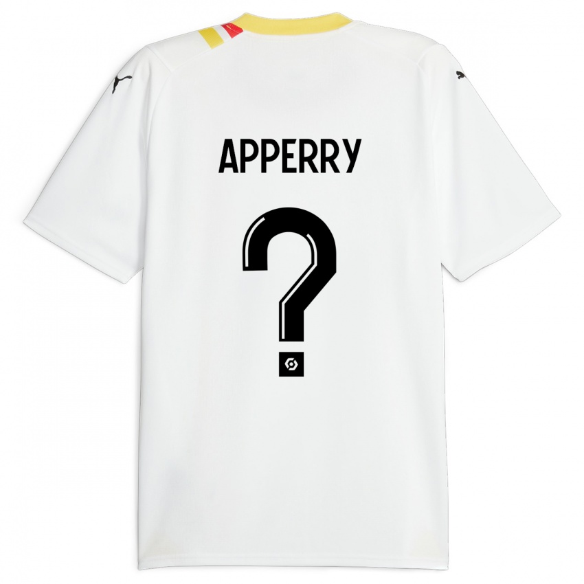 Hombre Camiseta Marceau Apperry #0 Negro 2ª Equipación 2023/24 La Camisa