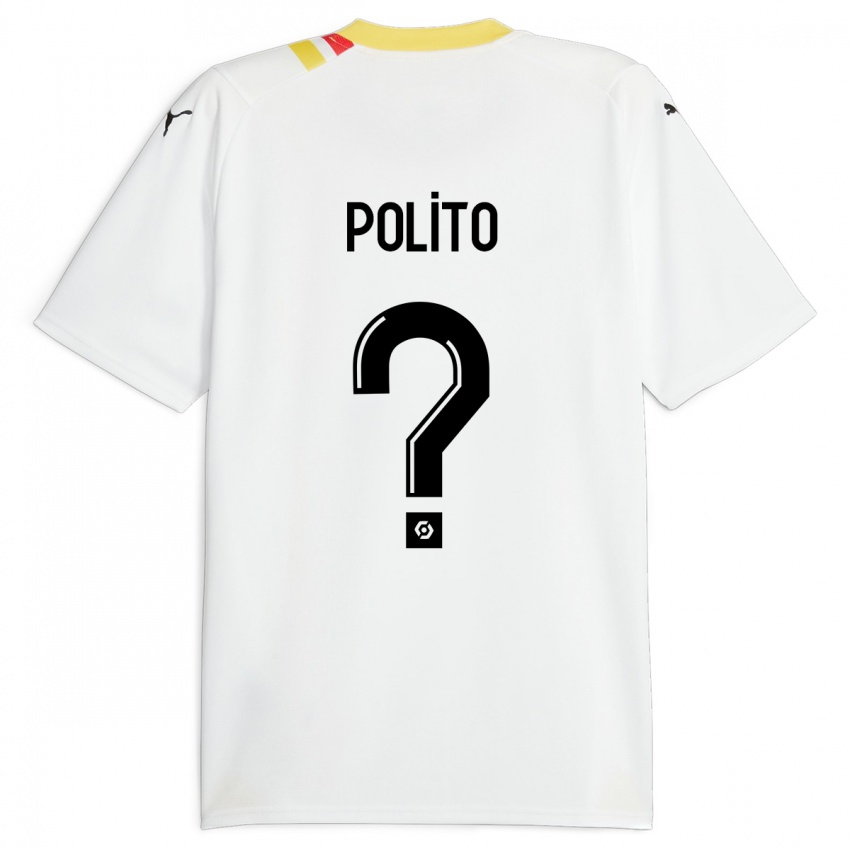 Hombre Camiseta Carla Polito #0 Negro 2ª Equipación 2023/24 La Camisa