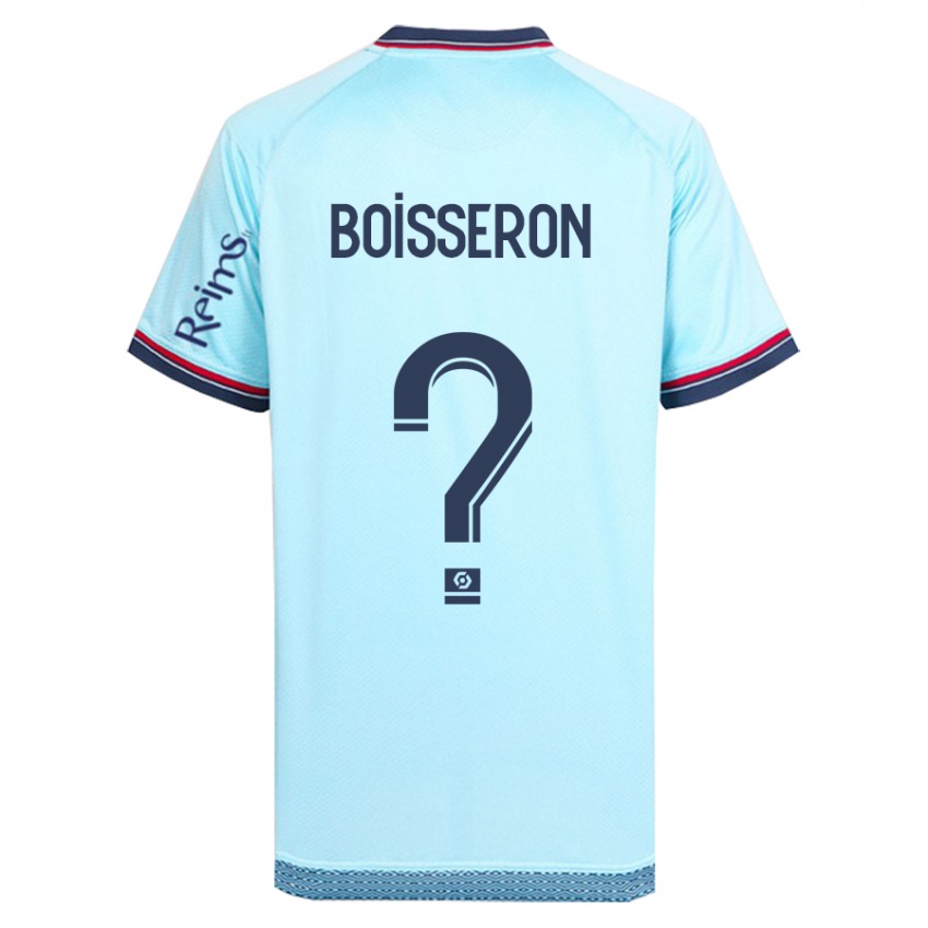 Hombre Camiseta Jawad Boisseron #0 Cielo Azul 2ª Equipación 2023/24 La Camisa