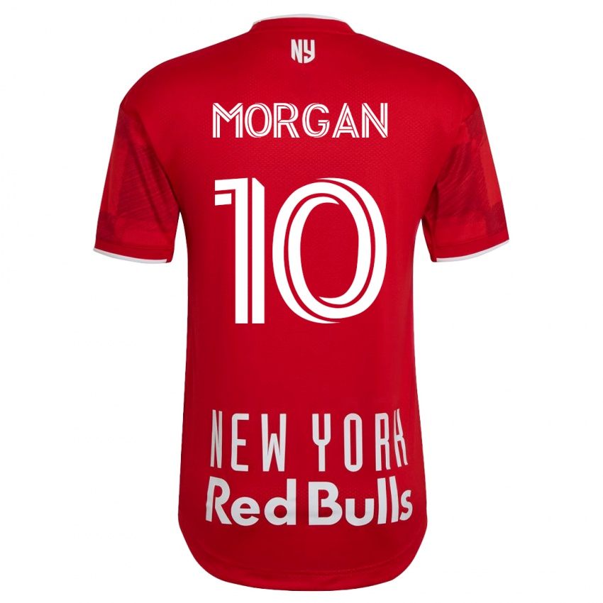 Hombre Camiseta Lewis Morgan #10 Beige-Dorado 2ª Equipación 2023/24 La Camisa
