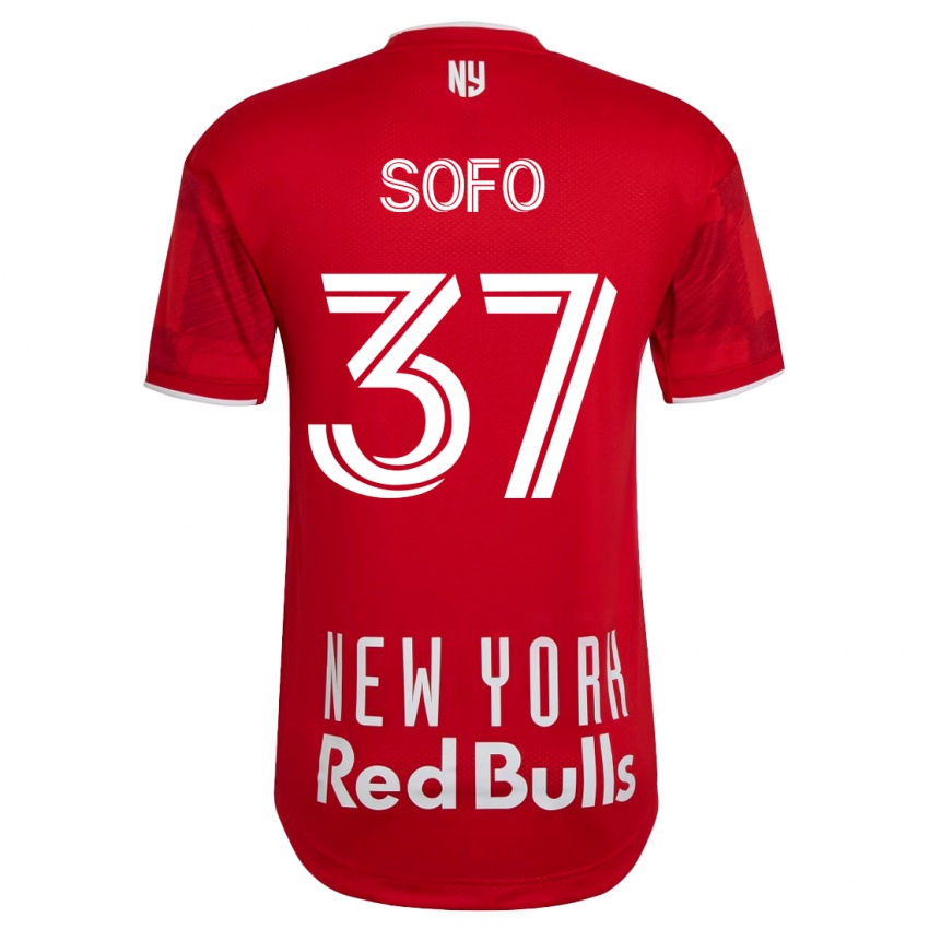 Hombre Camiseta Mohammed Sofo #37 Beige-Dorado 2ª Equipación 2023/24 La Camisa
