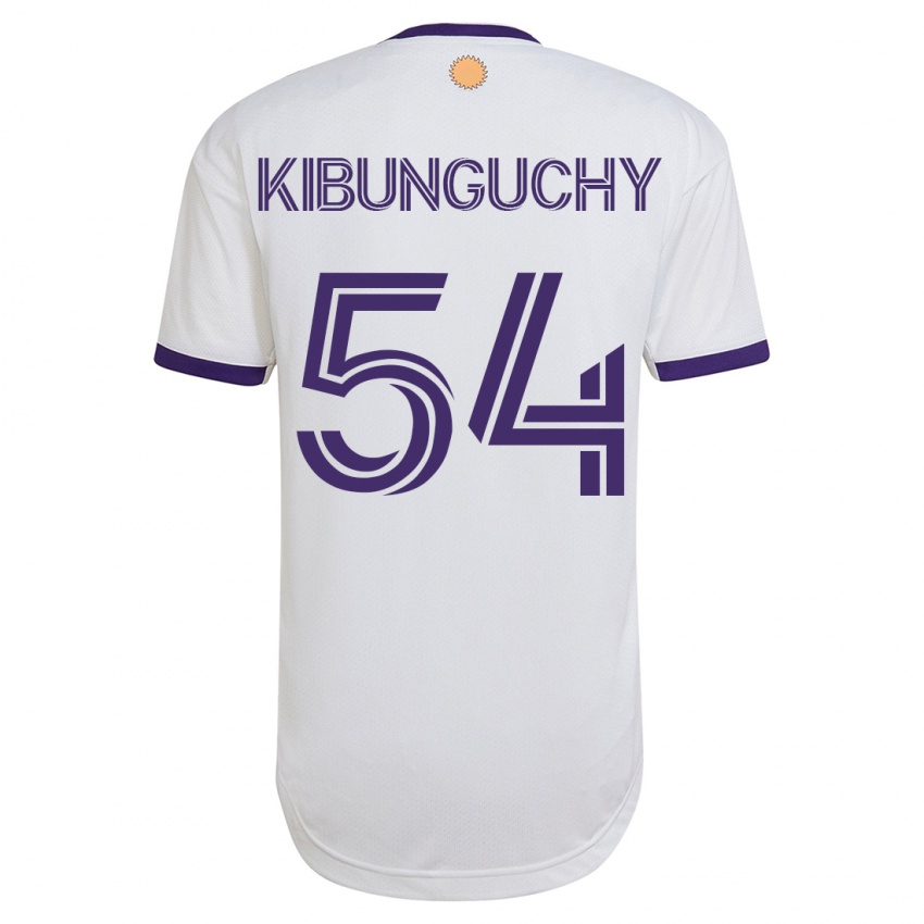 Hombre Camiseta Nabi Kibunguchy #54 Blanco 2ª Equipación 2023/24 La Camisa