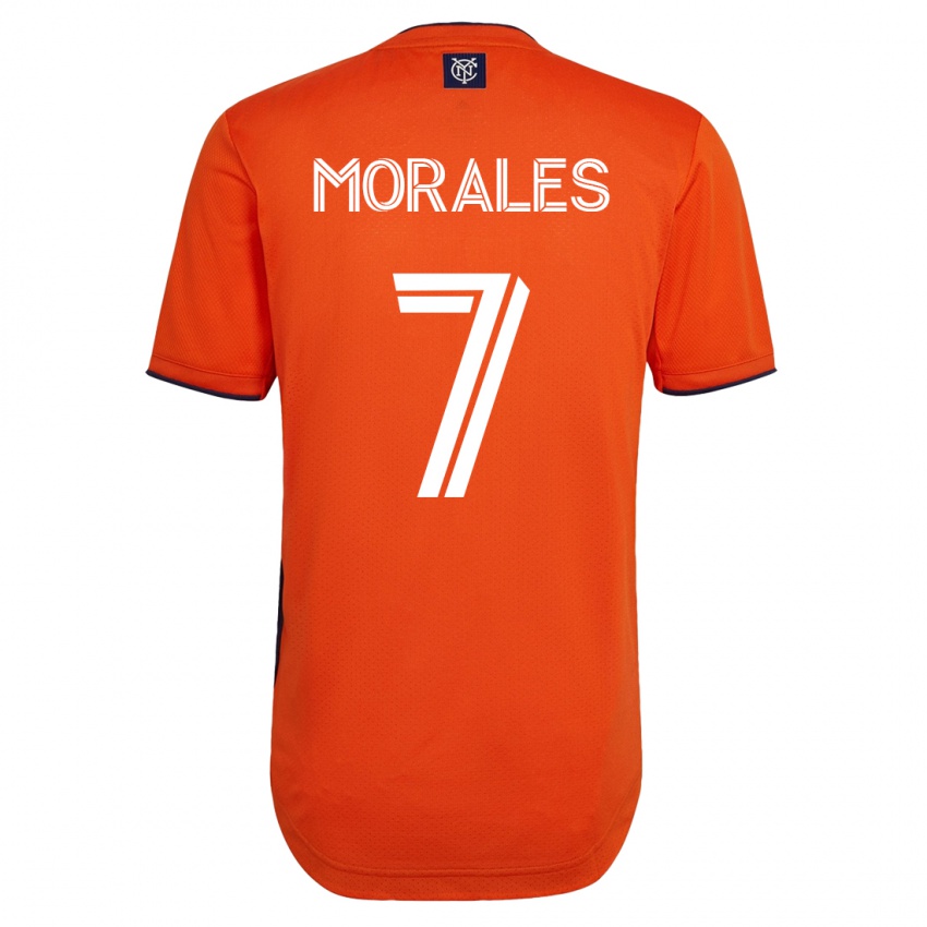 Hombre Camiseta Alfredo Morales #7 Negro 2ª Equipación 2023/24 La Camisa