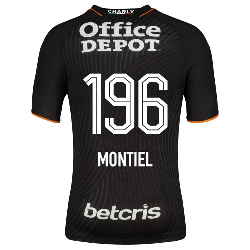 Hombre Camiseta Elías Montiel #196 Negro 2ª Equipación 2023/24 La Camisa