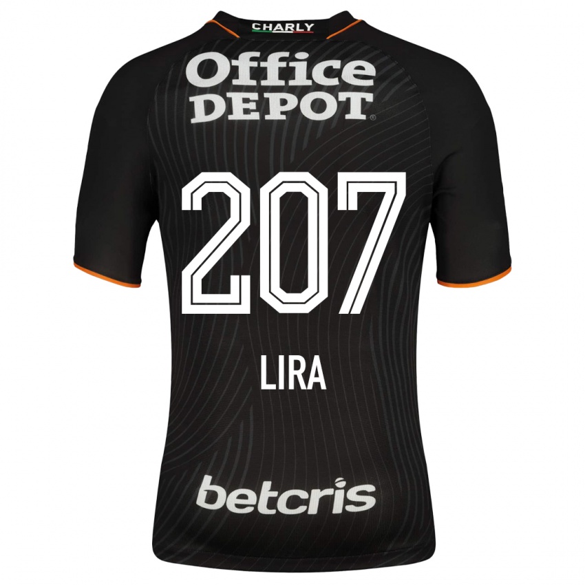 Hombre Camiseta Almir Lira #207 Negro 2ª Equipación 2023/24 La Camisa