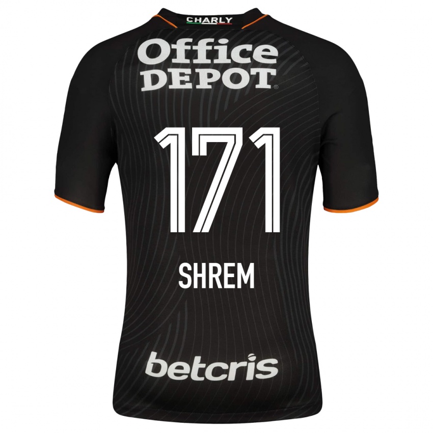Hombre Camiseta David Shrem #171 Negro 2ª Equipación 2023/24 La Camisa