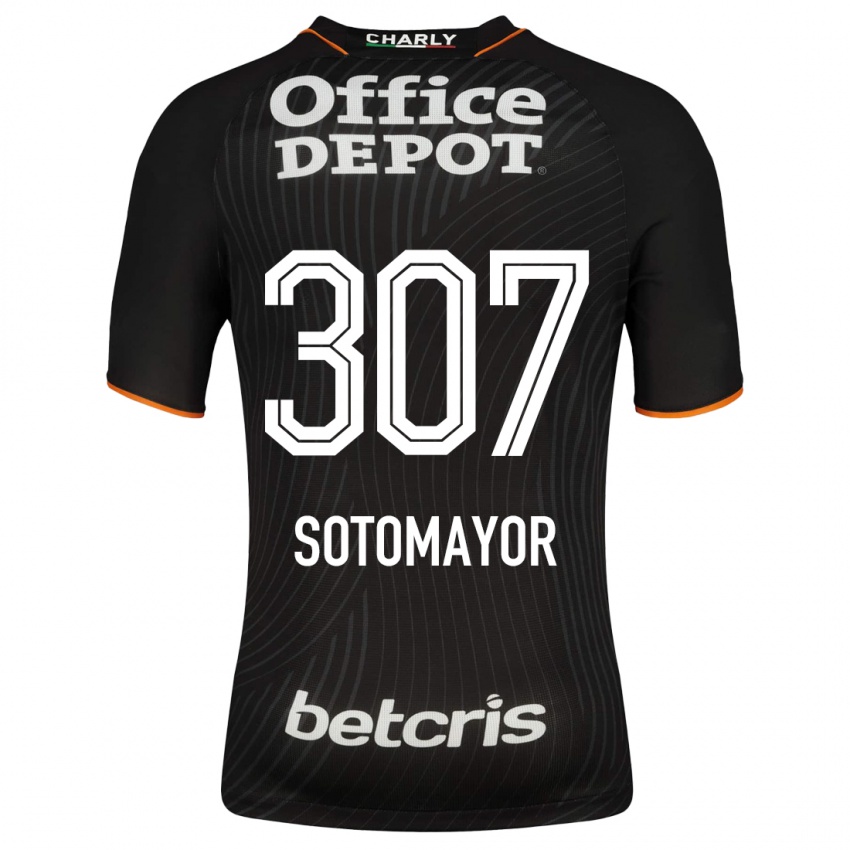 Hombre Camiseta Jacob Sotomayor #307 Negro 2ª Equipación 2023/24 La Camisa