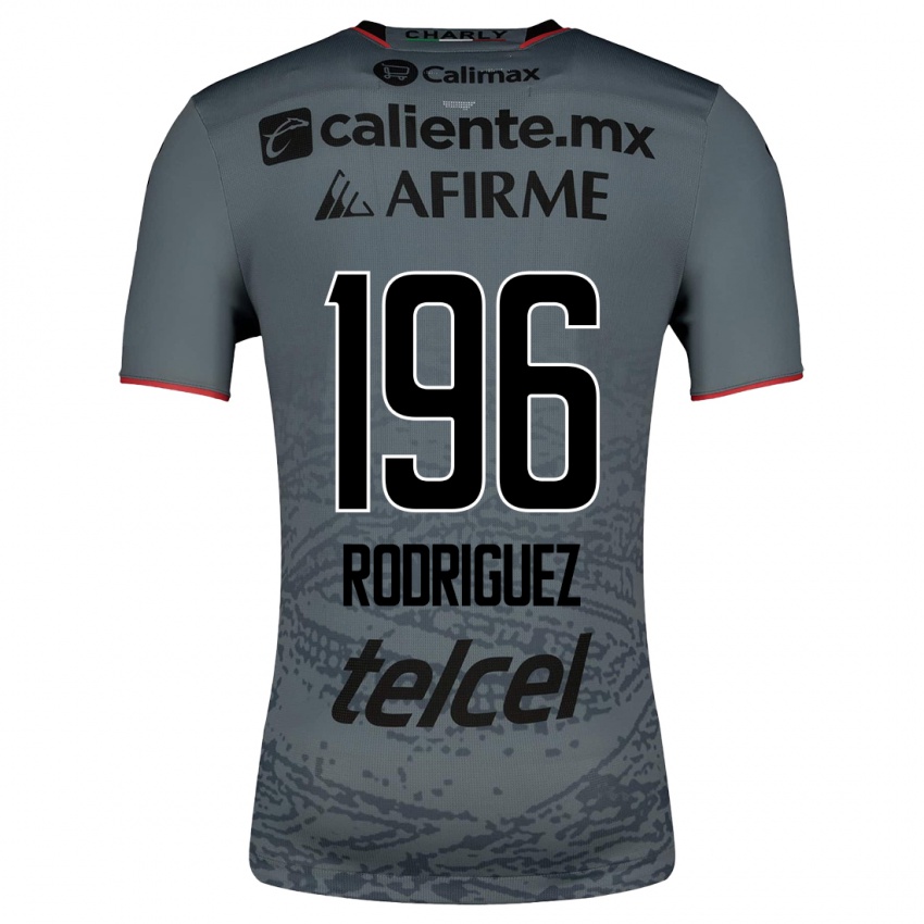 Hombre Camiseta Prince Rodríguez #196 Gris 2ª Equipación 2023/24 La Camisa