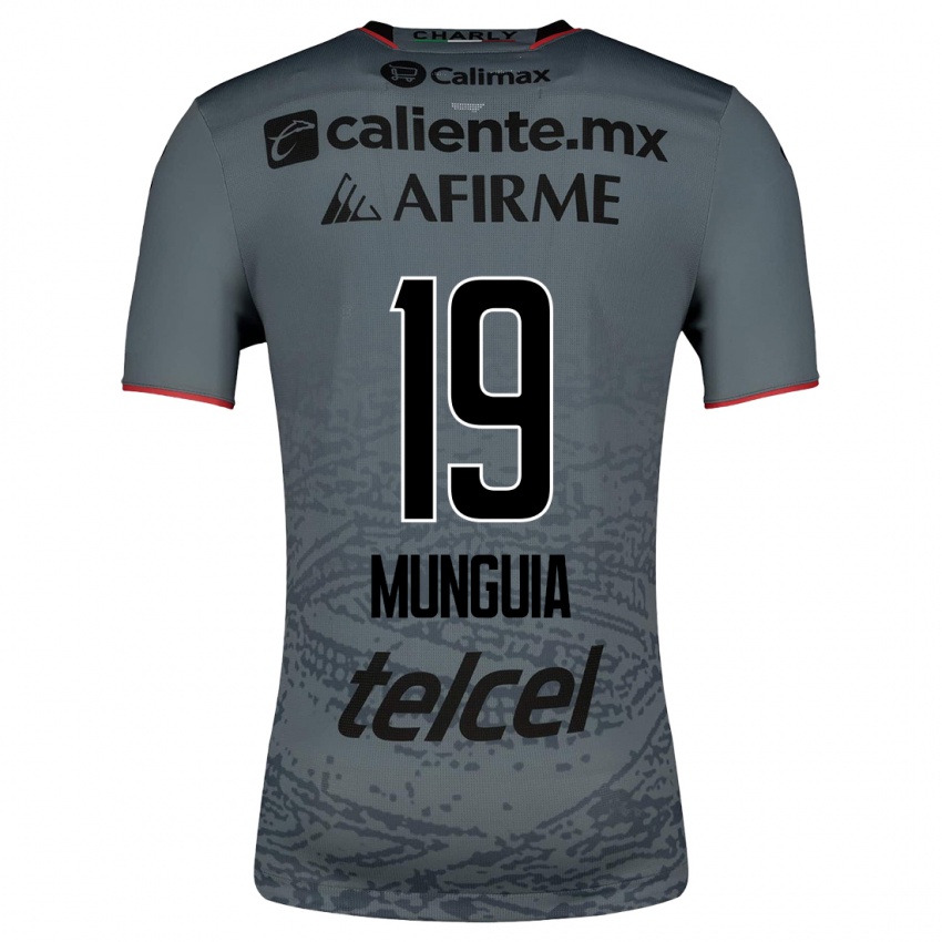 Hombre Camiseta Mariana Munguia #19 Gris 2ª Equipación 2023/24 La Camisa