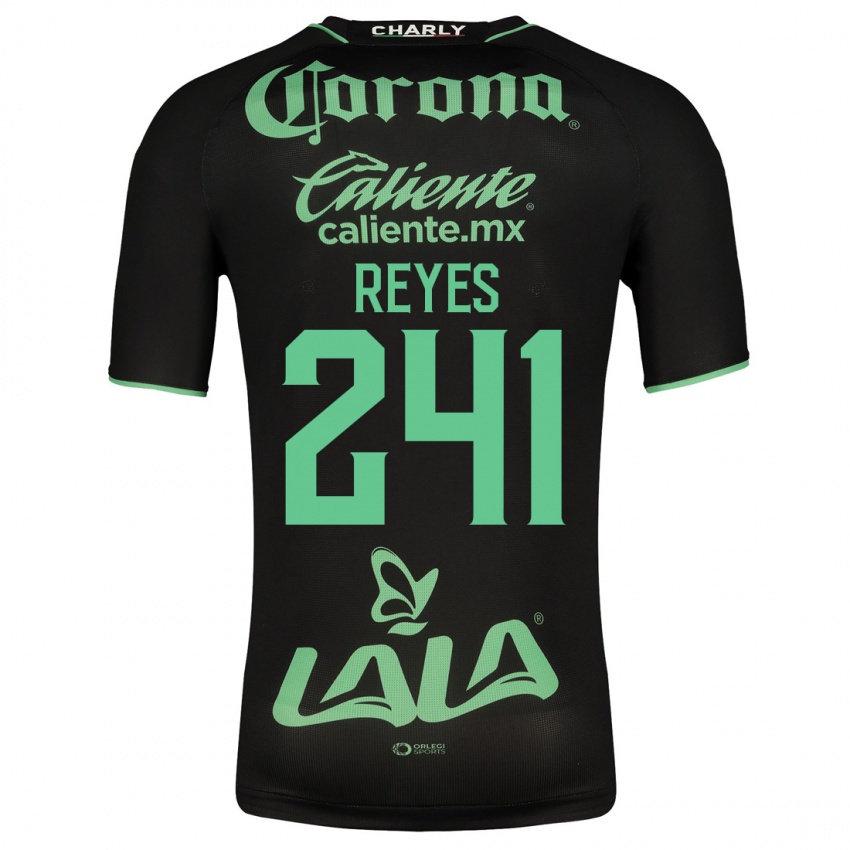 Hombre Camiseta Julio Reyes #241 Negro 2ª Equipación 2023/24 La Camisa