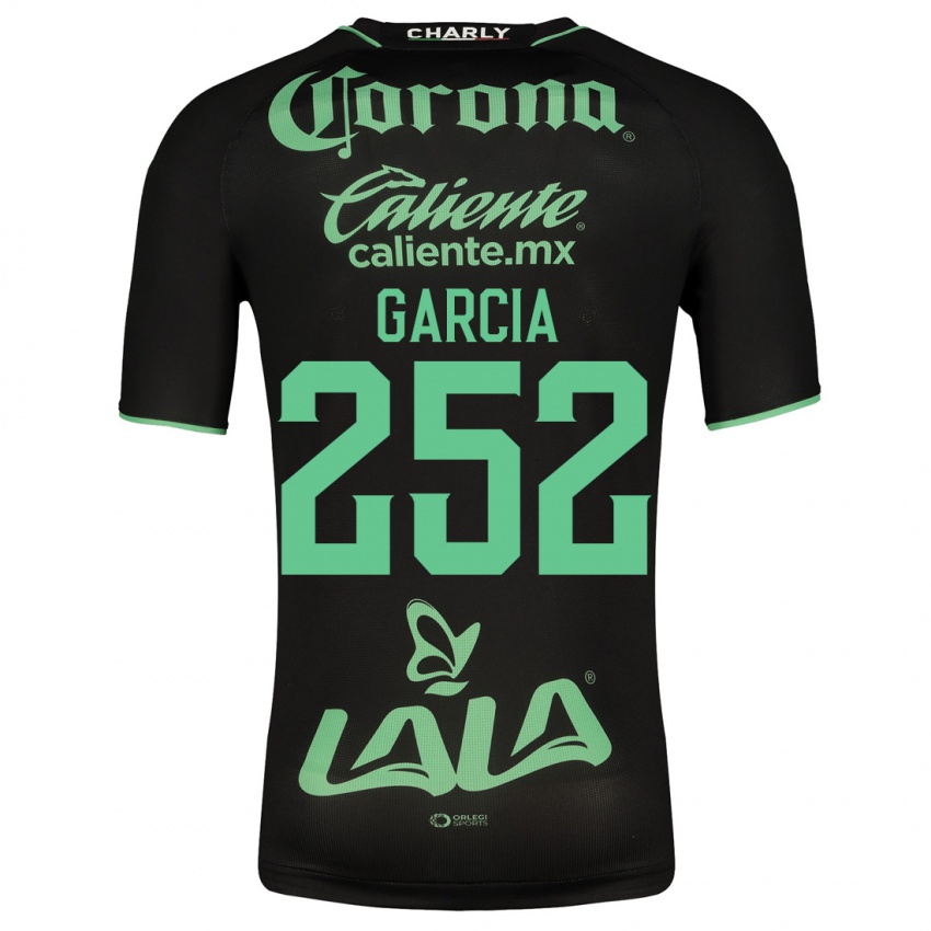 Hombre Camiseta Kevin García #252 Negro 2ª Equipación 2023/24 La Camisa