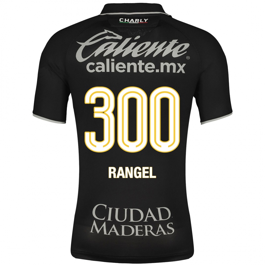 Hombre Camiseta Luis Rangel #300 Negro 2ª Equipación 2023/24 La Camisa