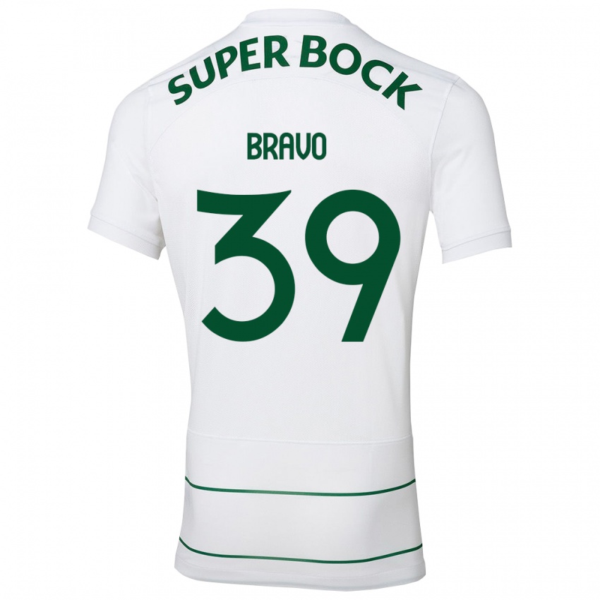 Hombre Camiseta Bravo #39 Blanco 2ª Equipación 2023/24 La Camisa
