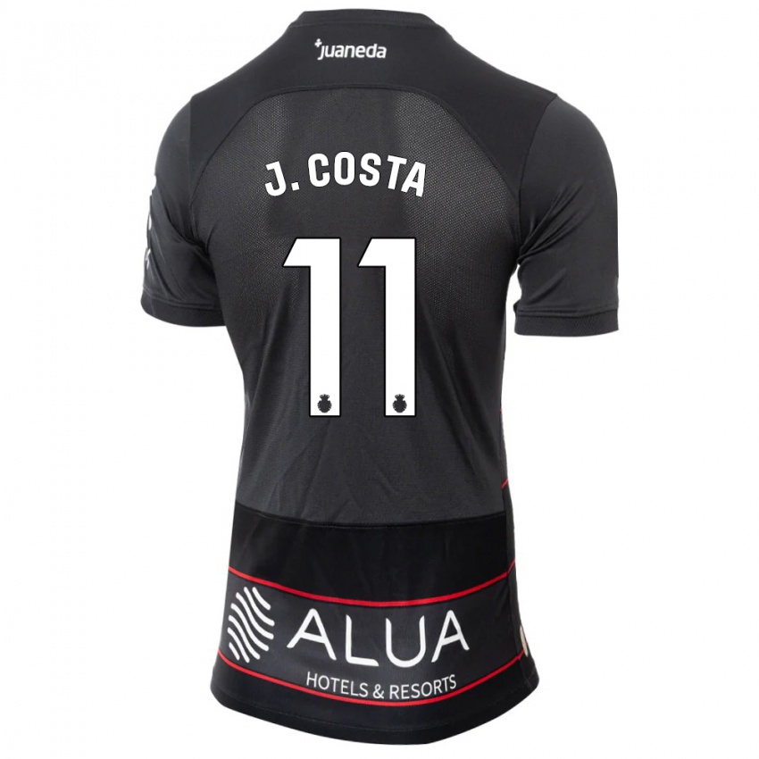 Hombre Camiseta Jaume Costa #11 Negro 2ª Equipación 2023/24 La Camisa