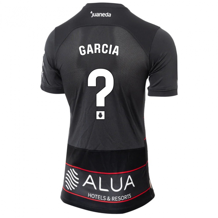 Hombre Camiseta Dani García #0 Negro 2ª Equipación 2023/24 La Camisa