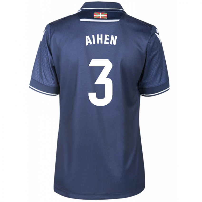 Hombre Camiseta Aihen Munoz #3 Armada 2ª Equipación 2023/24 La Camisa