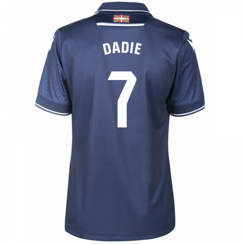 Hombre Camiseta Alberto Dadie #7 Armada 2ª Equipación 2023/24 La Camisa