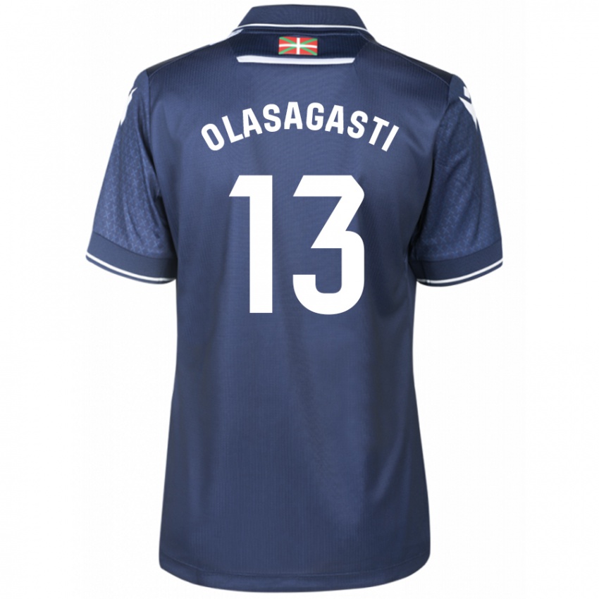 Hombre Camiseta Lander Olasagasti #13 Armada 2ª Equipación 2023/24 La Camisa
