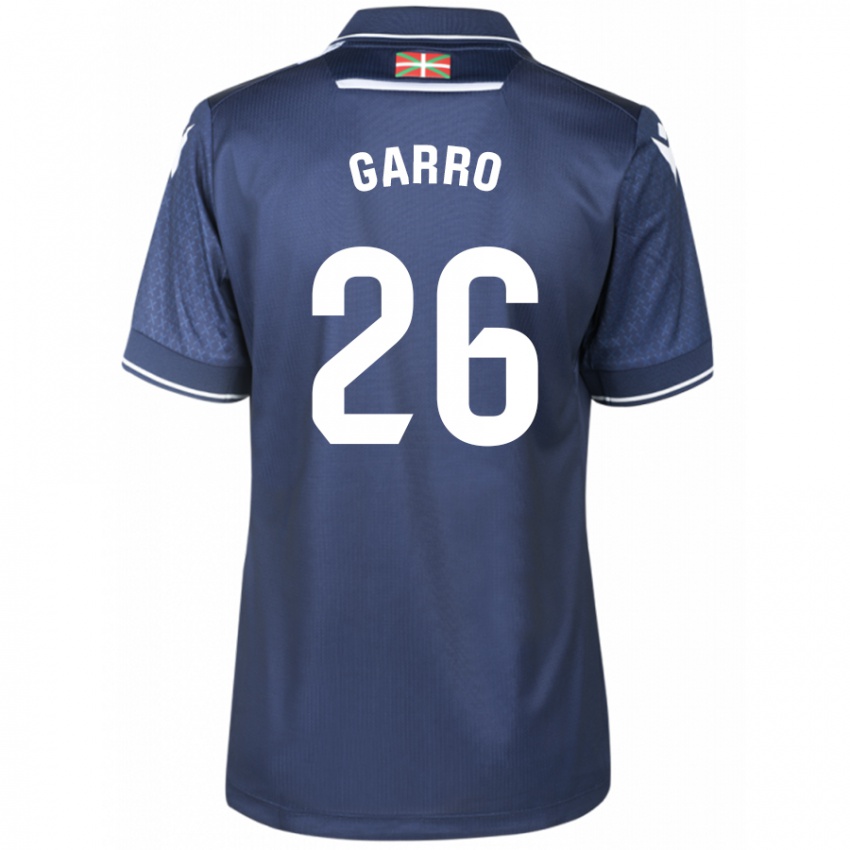 Hombre Camiseta Jon Garro #26 Armada 2ª Equipación 2023/24 La Camisa