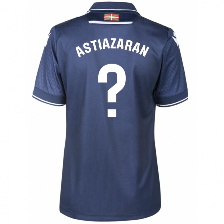Hombre Camiseta Lander Astiazaran #0 Armada 2ª Equipación 2023/24 La Camisa