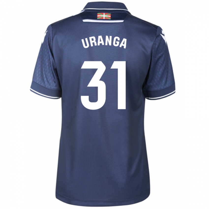Hombre Camiseta Haizea Uranga Agirre #31 Armada 2ª Equipación 2023/24 La Camisa