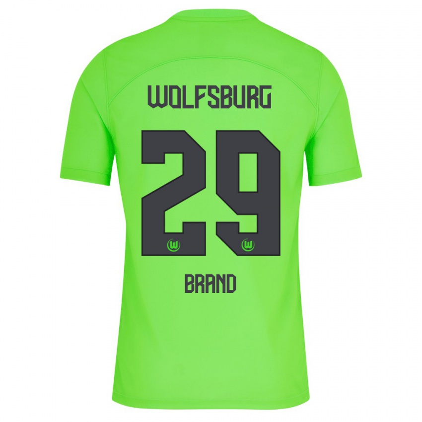 Mujer Camiseta Jule Brand #29 Verde 1ª Equipación 2023/24 La Camisa