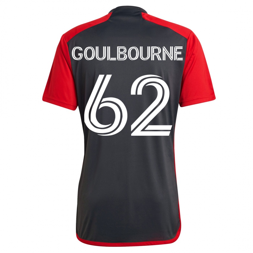 Mujer Camiseta Rohan Goulbourne #62 Gris 1ª Equipación 2023/24 La Camisa