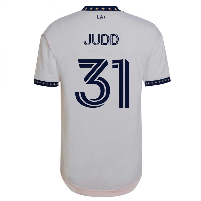 Mujer Camiseta Preston Judd #31 Blanco 1ª Equipación 2023/24 La Camisa