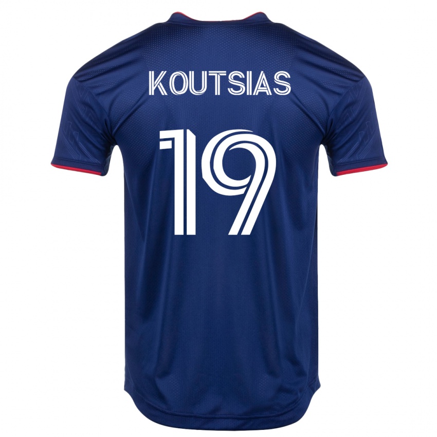 Mujer Camiseta Georgios Koutsias #19 Armada 1ª Equipación 2023/24 La Camisa