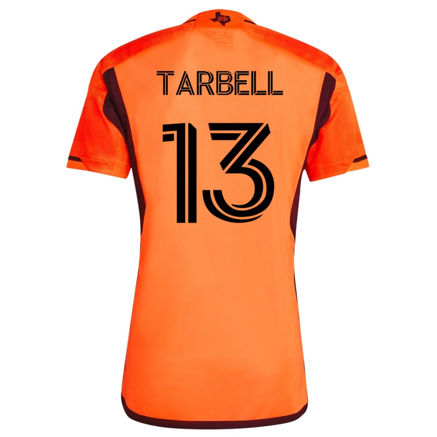 Mujer Camiseta Andrew Tarbell #13 Naranja 1ª Equipación 2023/24 La Camisa
