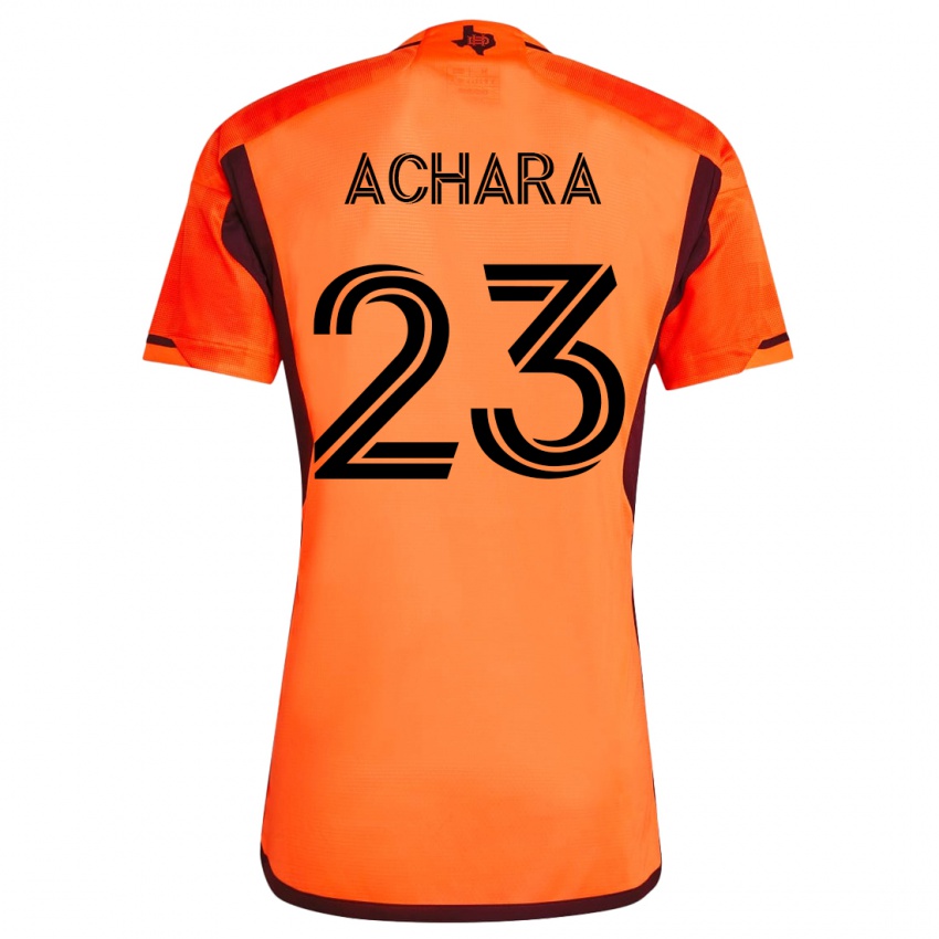 Mujer Camiseta Ifunanyachi Achara #23 Naranja 1ª Equipación 2023/24 La Camisa