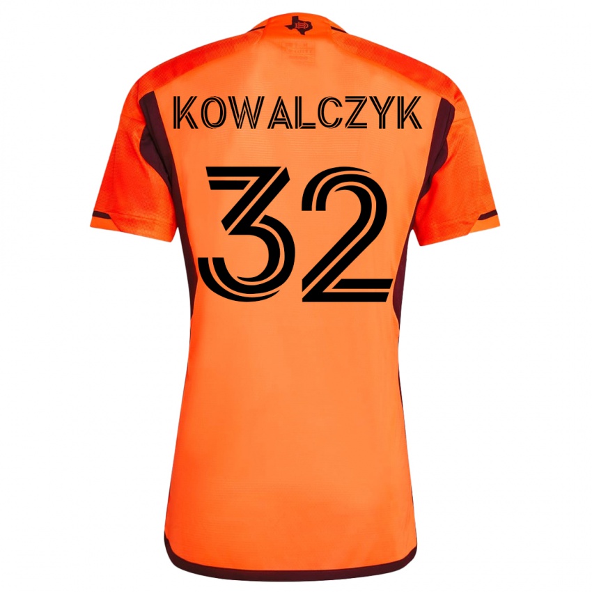 Mujer Camiseta Sebastian Kowalczyk #32 Naranja 1ª Equipación 2023/24 La Camisa