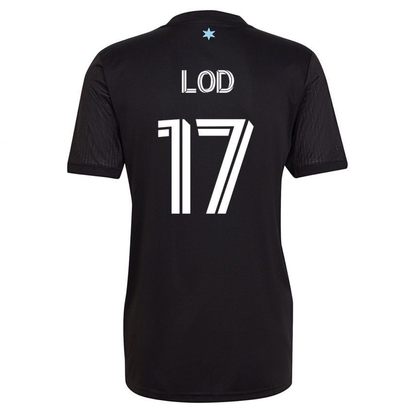 Mujer Camiseta Robin Lod #17 Negro 1ª Equipación 2023/24 La Camisa
