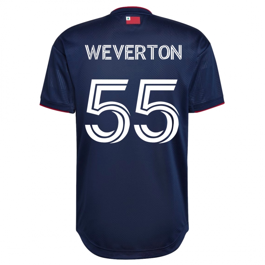 Mujer Camiseta Weverton #55 Armada 1ª Equipación 2023/24 La Camisa