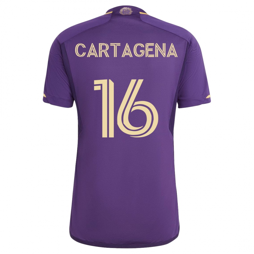 Mujer Camiseta Wilder Cartagena #16 Violeta 1ª Equipación 2023/24 La Camisa