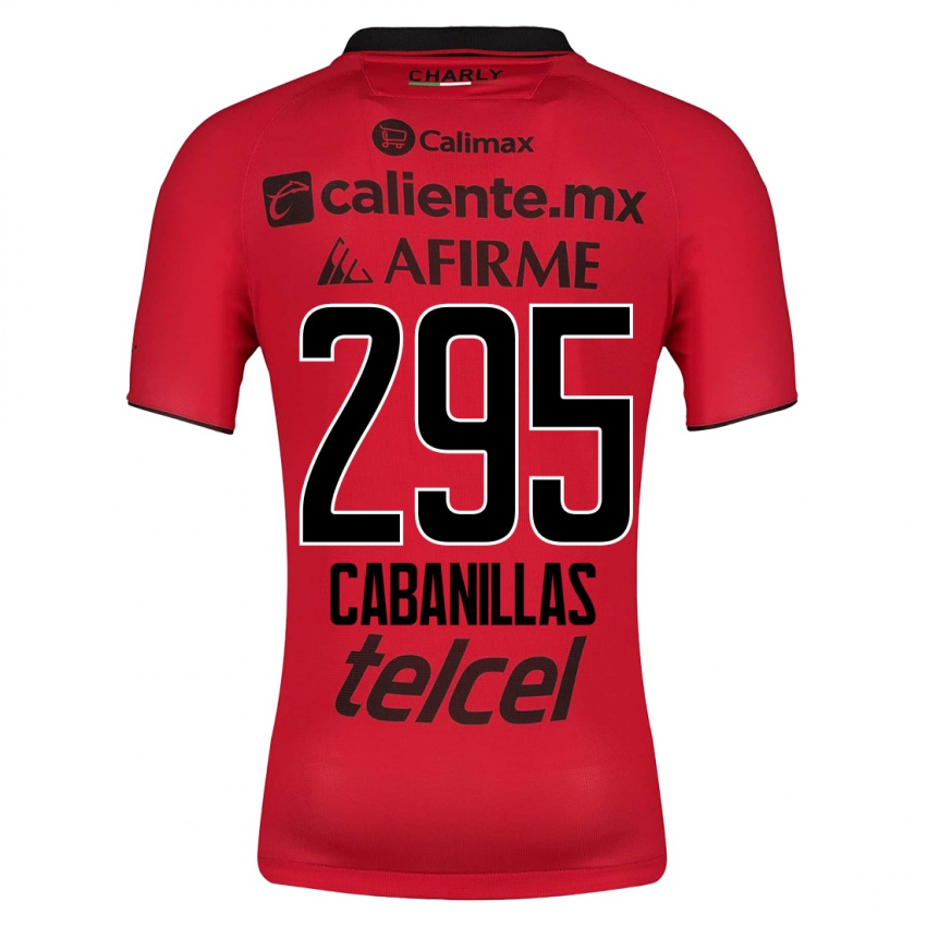 Mujer Camiseta Osvaldo Cabanillas #295 Rojo 1ª Equipación 2023/24 La Camisa