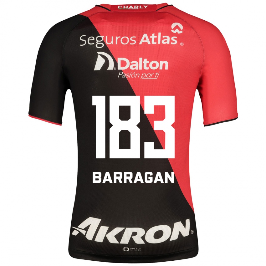 Mujer Camiseta Roberto Barragán #183 Negro 1ª Equipación 2023/24 La Camisa