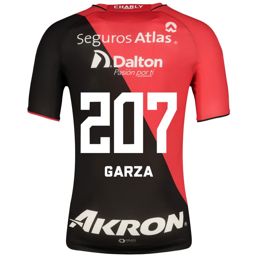 Mujer Camiseta Rodolfo Garza #207 Negro 1ª Equipación 2023/24 La Camisa