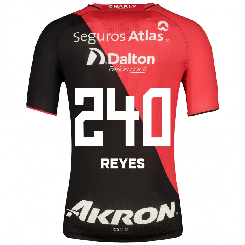 Mujer Camiseta Óscar Reyes #240 Negro 1ª Equipación 2023/24 La Camisa