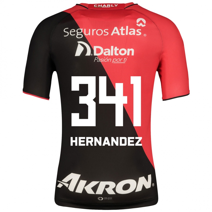 Mujer Camiseta Leonardo Hernández #341 Negro 1ª Equipación 2023/24 La Camisa
