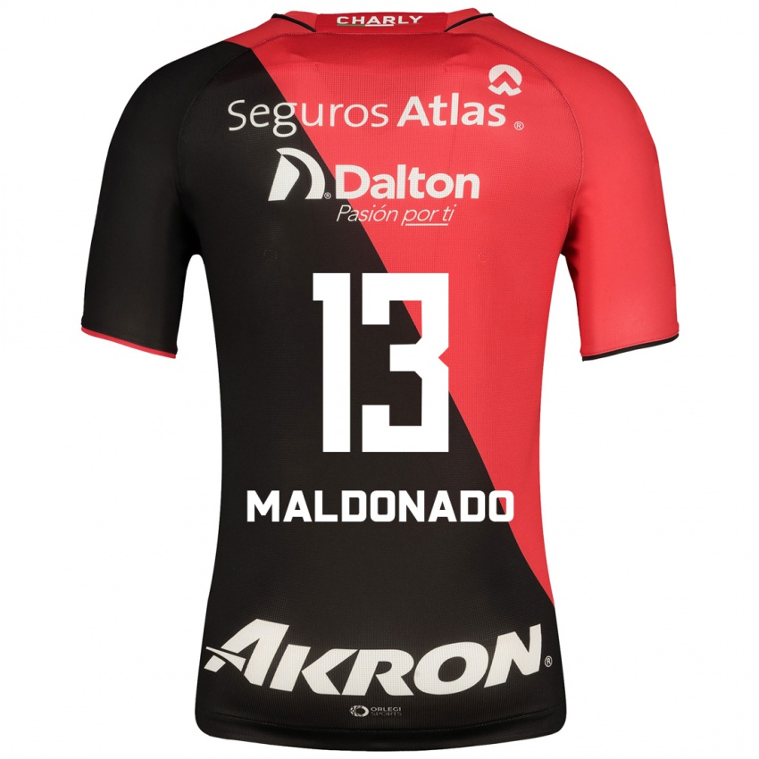 Mujer Camiseta Maritza Maldonado #13 Negro 1ª Equipación 2023/24 La Camisa